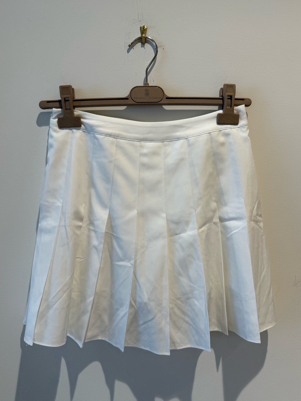 White Pleated Tennis Skort size Small